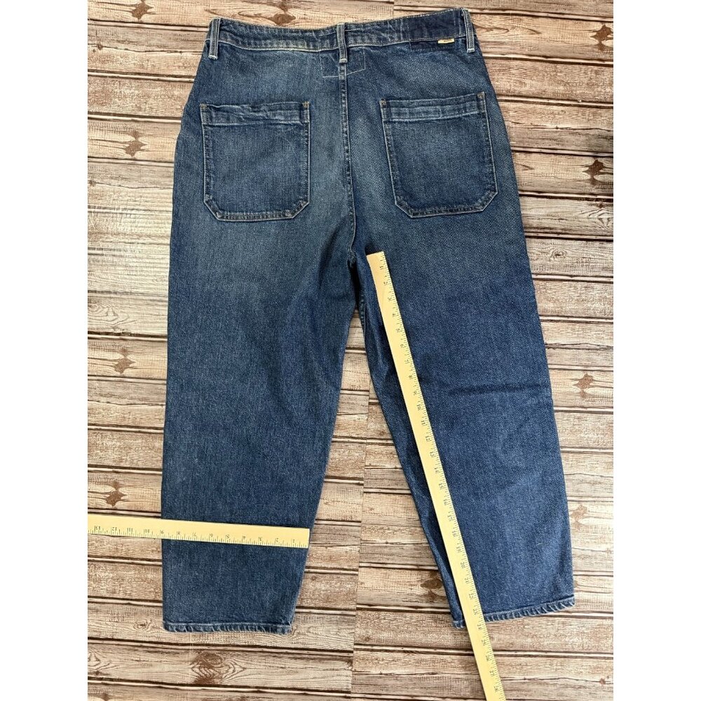 Mother Superior The Private Zip Pocket Ankle Jeans Size 31 Wash Mile High - Picture 5 of 5